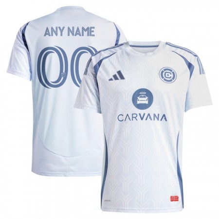 Virallinen pelipaita Chicago Fire Vieras 2025-26 Lyhythihainen - Miesten Virallinen pelipaita Chicago Fire Vieras 2025-26 Lyhythihainen - Miesten